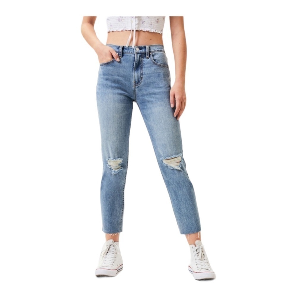 Pacsun Vintage Icon Distressed Mom Jeans
